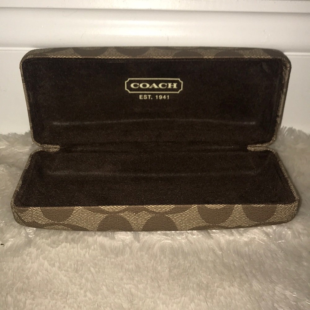 COACH sunglasses case
